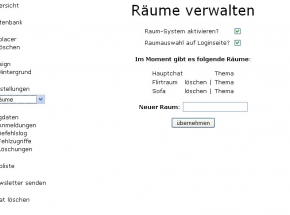 Räume im Chat